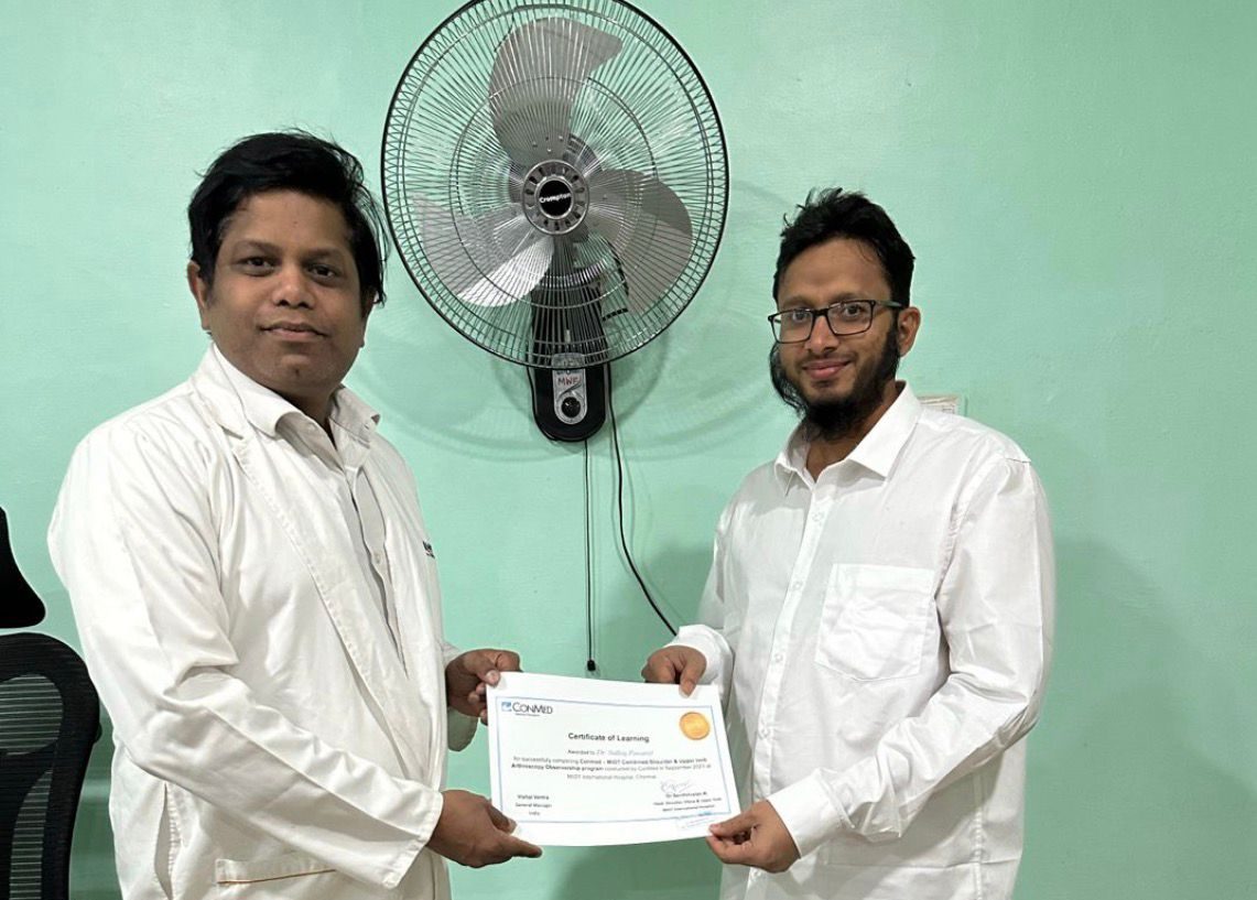 Shoulder Visitation Program at MIOT Shoulder Upper Limb Unit