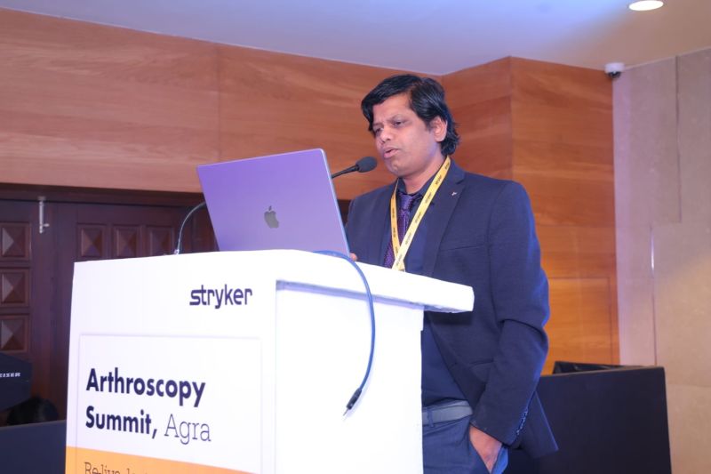 Faculty Talk at Agra Arthroscopy Meeting on Subacromial Spacer