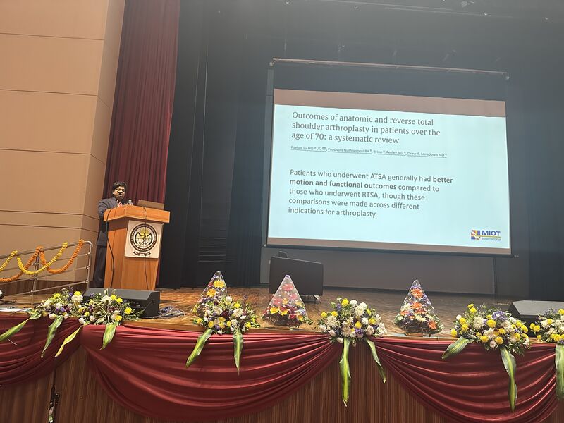 Shoulder Faculty at AIIMS Mangalagiri – Reverse Shoulder Arthroplasty Talks