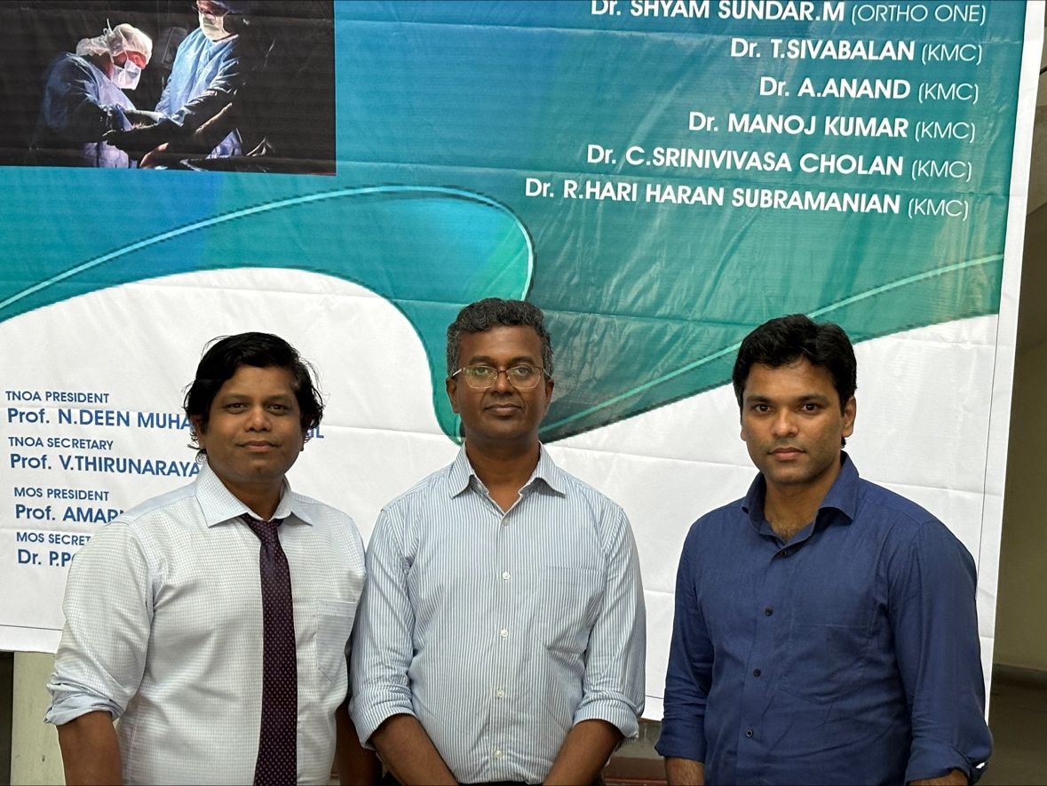 Reverse Shoulder Arthroplasty Cadaver Course at Kilpauk Medical College Chennai