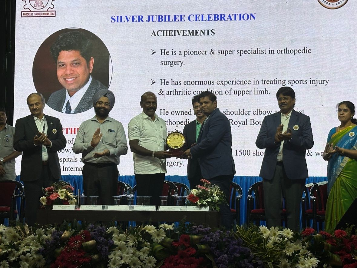 Recognition Award for Innovation in Arthroscopic Shoulder Surgery