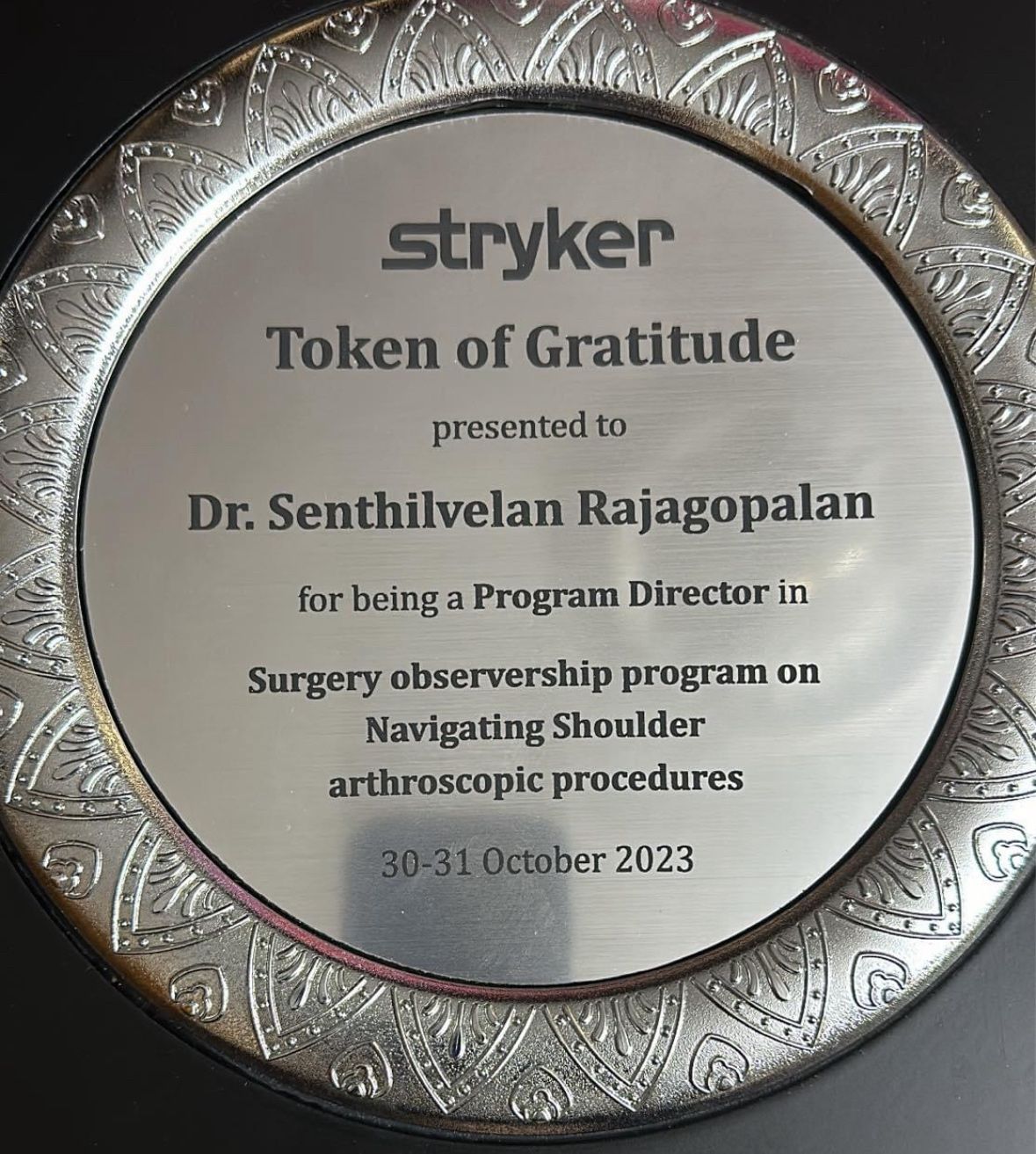 Hosting Visiting Fellows at MIOT Shoulder & Elbow Department Chennai