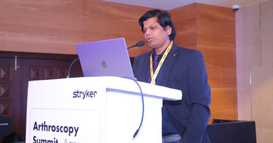 Faculty Talk at Agra Arthroscopy Meeting on Subacromial Spacer