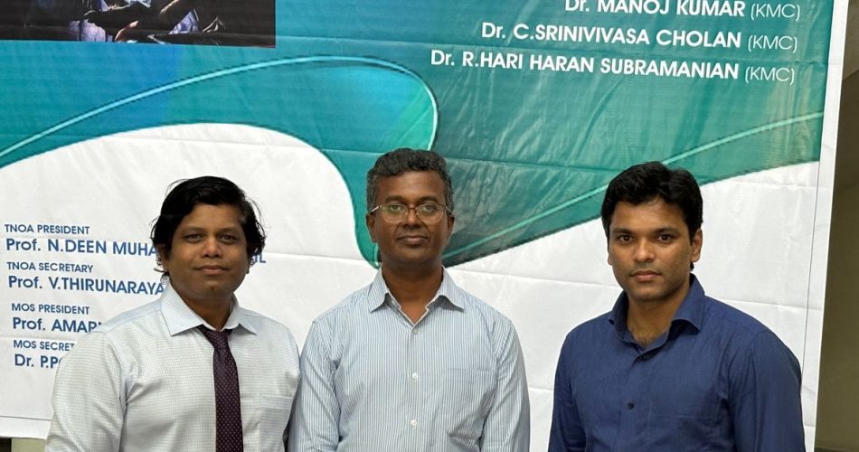 Reverse Shoulder Arthroplasty Cadaver Course at Kilpauk Medical College Chennai