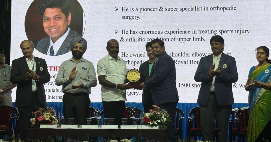 Recognition Award for Innovation in Arthroscopic Shoulder Surgery