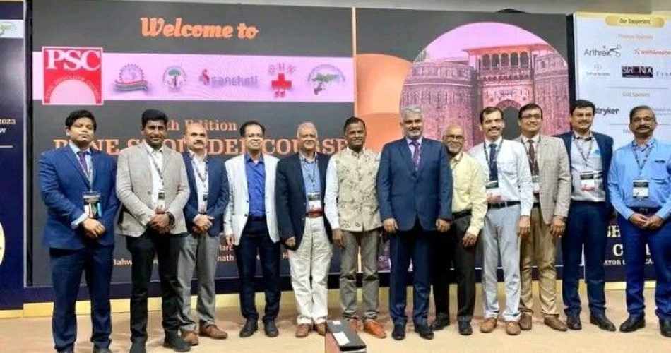 Arthroscopic Transosseous Implantless Cuff Repair Talk at Pune Shoulder Course